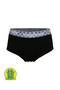 Women's 5 Pack Lycra Bamboo Digital Printed Hipster Boxer Briefs - Happy Pandas Creation - 2