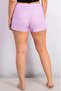 Women 2Pc Set Ties Dye Pull On Shorts, Pink Combo - 2
