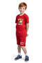 BOYS' 3-PIECE SET T-SHIRT-CAPRİ OUTFITS - 3