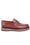 Dma78-20823 Tan Orthopedic Classic Sports Men's Leather Shoes - 2