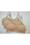 100% Cotton Girl's 3-Pack Training String Suspender Bra