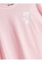 Lcw Kids Crew Neck Printed Girl's T-Shirt (S5) - 2