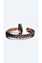 Copper Bracelet and Ring Men's Model Adjustable Distressed Useful for Health - 2