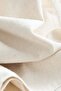 Round linen-blend tablecloth - 3