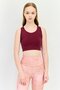 Women Non Padded Sports Bra, Maroon