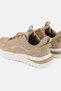 Women Lace Up Outdoor Shoes, Beige - 2