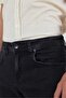 Black Gabardine 5 Pocket Straight Leg Casual Slim Fit Cotton Denim Trousers 1023250152 - 4
