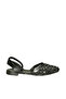 U726544115 Black Mesh Women's Ballerinas - 5