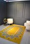 Mira Yellow Geometric Pattern Modern Boho Style Decorative Carpet 2927 - 3