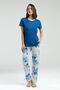 8968 Women's Short Sleeve Pajama Set - 2