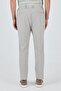 Men's Stone Color Flexible Slim Fit Jogger Pants with Side Pockets 1003250162 - 5