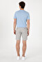 Men's Light Gray Woven Shorts 50300423-Vr001 - 4
