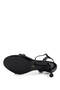Women's Vegan Black Heeled Shoes - 6