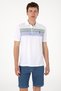 Men's Regular Fit Polo Neck Blue T-Shirt 50300365-Vr036
