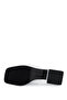 Women's Genuine Leather White Heeled Slippers - 4