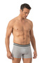 Özkan 11226 5 Pack Men's 95% Cotton Lycra Single Jersey Fabric Flexible Comfortable Boxer Shorts - 4