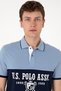 Men's Regular Fit Polo Neck White T-Shirt 50299817-Vr013 - 2