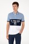 Men's Regular Fit Polo Neck White T-Shirt 50299817-Vr013 - 3