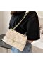 Women's Cream Shoulder Bag - 2