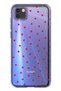 جراب سيليكون شفاف بتصميم قلوب حمراء متوافق مع هاتف Huawei Y5P