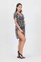 Bysen Enna Black/White Elastic Waist Beach Dress Pareo Tunic - 5