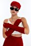 Women's Genuine Leather Suede Long Gloves - 4