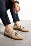 Men's Beige Sand Suede Corcik Casual Shoes - 2