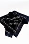 10 November Special Ataturk Signed Black Square Cotton Scarf Pack of 2