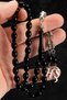 Men's Gift Letter Tassel 7X11Mm Black Vernier Powder Amber Prayer Beads - 2