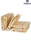 Large Wooden Pegs 36 Pieces Natural Clothes Pegs 7 cm Laundry Pegs Colorless Durable Wooden Pegs Bamboo - 6