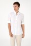 Men's White Linen Shirt 50299597-Vr013 - 3
