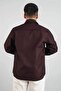 Men's Indigo Seasonal Casual Inside Scuba Coated Sports Cut Coat Snap Jacket Shirt - 5