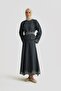 Embroidery Detailed Denim Suit 25Y6006 Navy Blue - 2