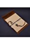 مجموعة هدايا من MR Leather Kraft Paper Compass Design Notebook وقلم مجموعة هدايا بتصميم خاص - 5