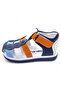 صنادل للأولاد الصغار من Orthopedic First Step Eiagcm2406 باللون الرمادي الداكن والبرتقالي - 7