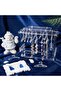 8pcs Earring Holder Rack Acrylic Earrings Display Earring Organizer Stand Jewelry Display Stand - 5