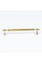 Tuğra Metal 160 mm 16 cm Furniture Kitchen Drawer Cabinet Cabinet Handle Handle Handles - Gold - 1 Piece - 3