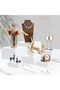 6pcs Acrylic Risers For Display,white Acrylic Cube Box Dessert Display Stand With Hollow Bottoms - 5