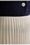Leather-Look Pleated Skirt - 2