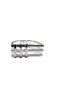 Silver Ring 925 Square M 53