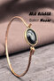 Copper (Pure Real) Black Stone Trend Elegant Bracelet (Evil Eye Protection) (Special Occasions, Gift)