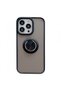 Protective case compatible with Apple iPhone 13 Pro Max, Defender with ring grip, Black