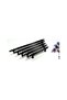 Zirve Elit 192 mm Furniture Kitchen Drawer Cabinet Wardrobe Handle Handle Handles - Black - 1 Pc - 6
