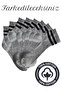 Quality Cotton Soft Unisex Ring Patterned College Socks (8 Pairs) - 3