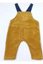 Hooded Sweatshirt & Velvet Baby Set Salopet - 5