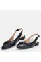 Large Size Women's Shoes 41-42-43-44-45 Black Skin - 5
