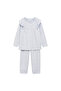 Sky Blue Baby Girl Pajama Bottoms 77054438 - 7