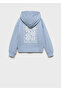 Sky Blue Girl's Sweatshirt 77034775 - 8
