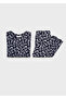 Navy Blue Girl's Pajama Bottoms 77064437 - 6