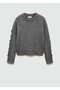 Gray Girl's Sweater 77045984 - 6